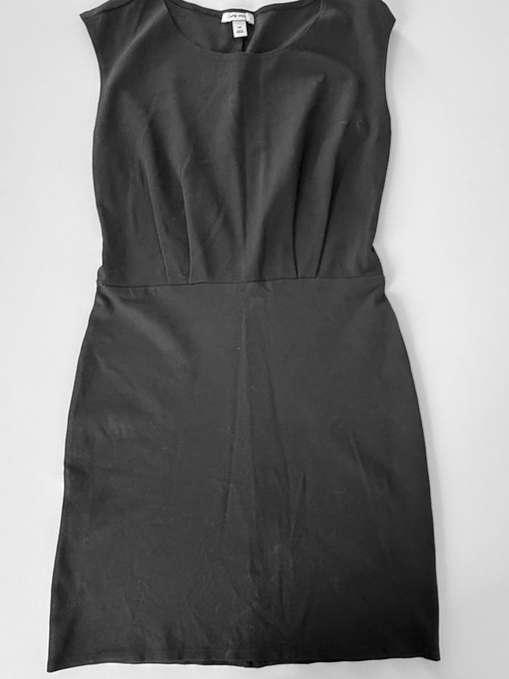 Nine West Black Sleeveless Sheath Mini Dress Medium